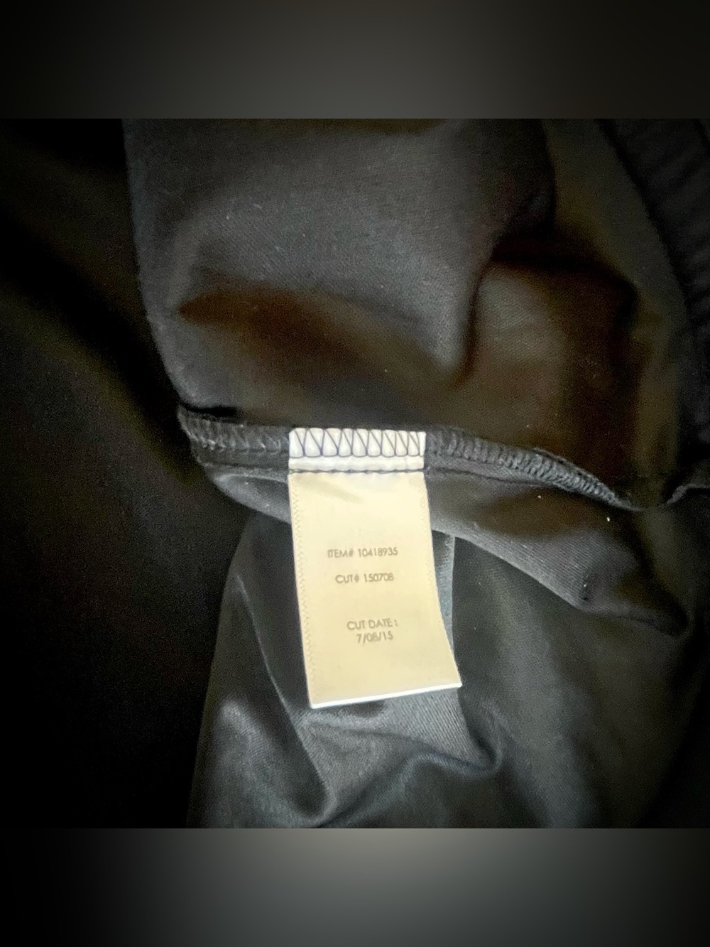 Black Velvet Mini Dress with Red Lining - Picture 10 of 10